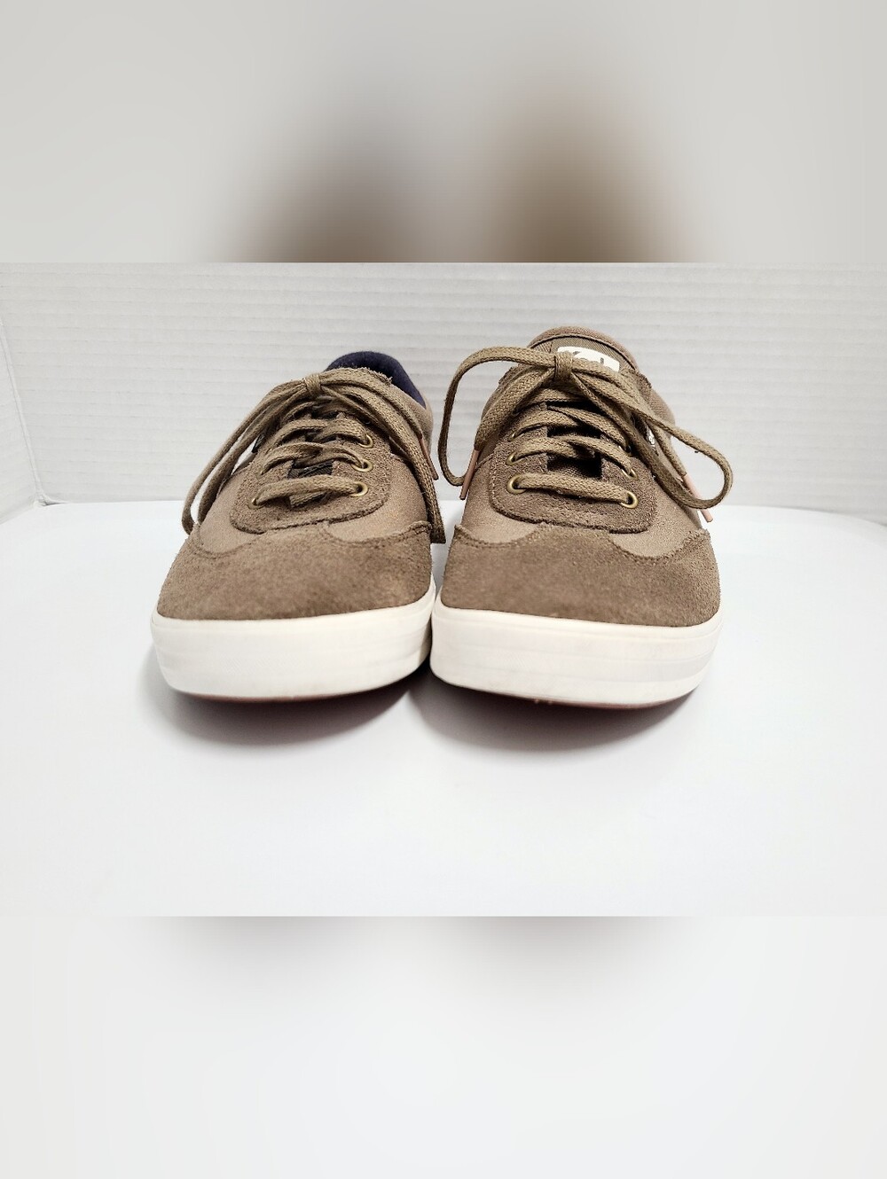 Keds Craze T-Toe Brown Suede Sneakers Pink Trim Sz 6 - Picture 7 of 12